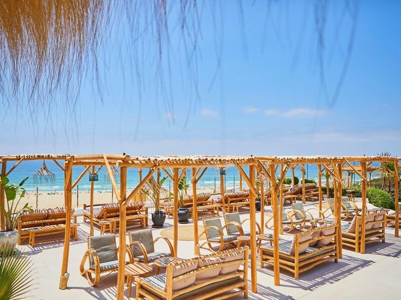 Dachterrasse mit Meerblick