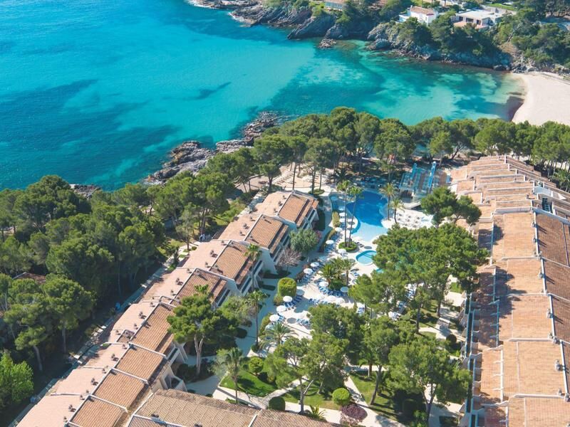 Luftaufnahme eines Resorts